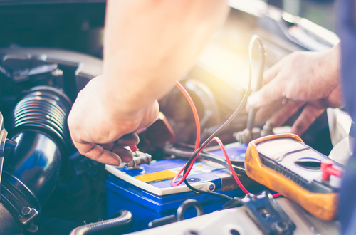 batteria di avviamento istruzione installazione