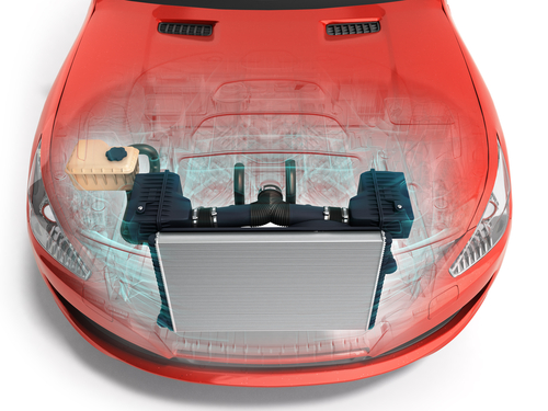 Riparare il radiatore dell'auto