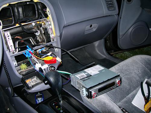 disinstallazione autoradio