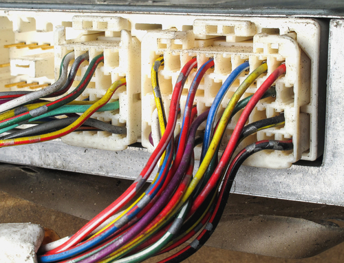 Rottamazione dei veicoli l'unità di controllo