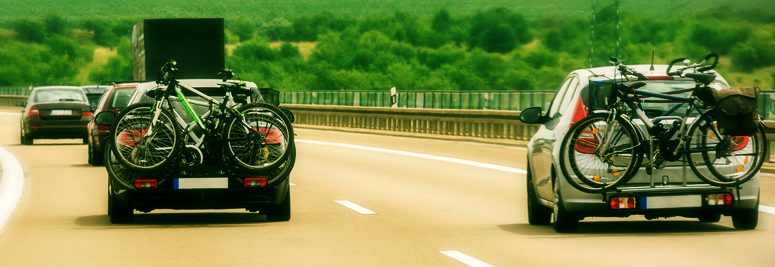 Installazione del portabici per auto