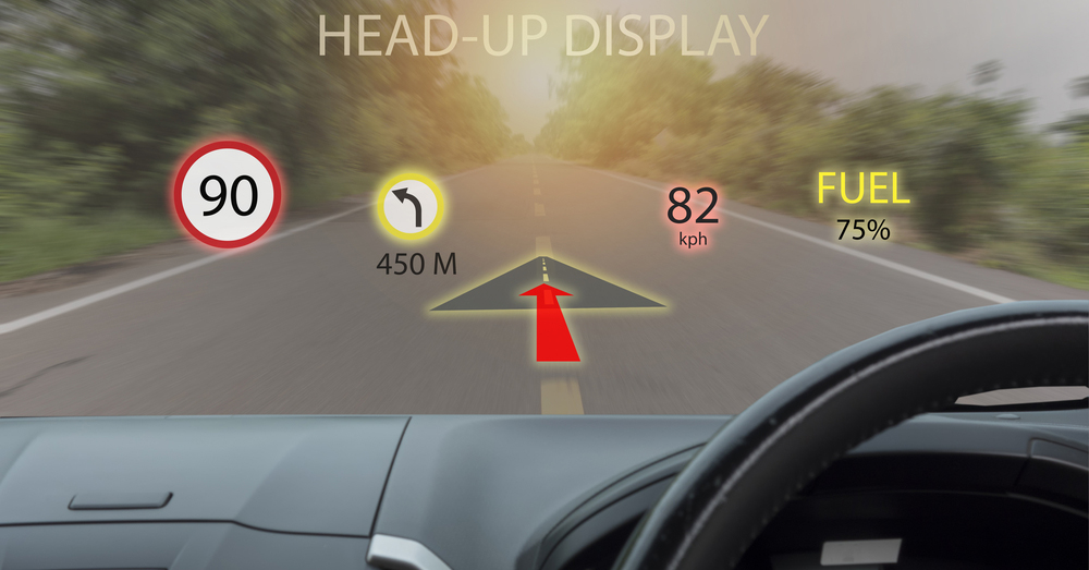display head-up segnali