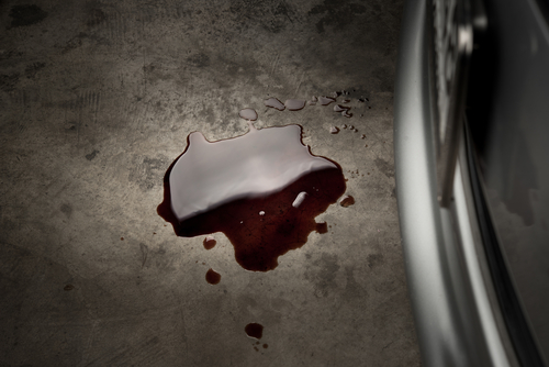 lubrificanti perdite di liquido sotto l'auto