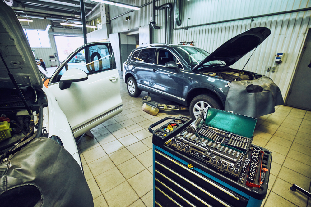 Car Detailing in officina