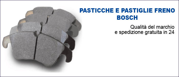 Acquista pastiglie freno Bosch a buon mercato