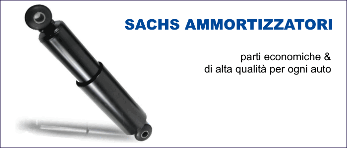 Ammortizzatori Sachs al top della gamma