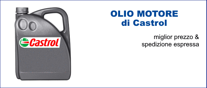 Ordine di olio motore Castrol al miglior prezzo