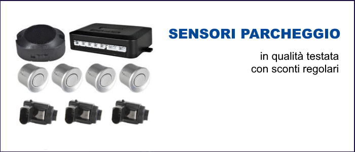 Sconto sui sensori retromarcia