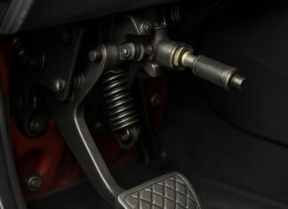 Pedale della frizione abbassato: cause e soluzioni